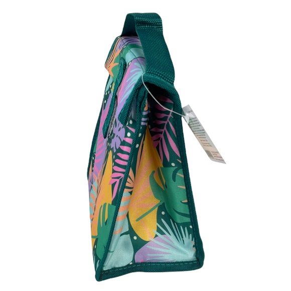 Everyday Living Palm Lunch Bag, Green, pink, purple, yellow - Picture 4 of 8